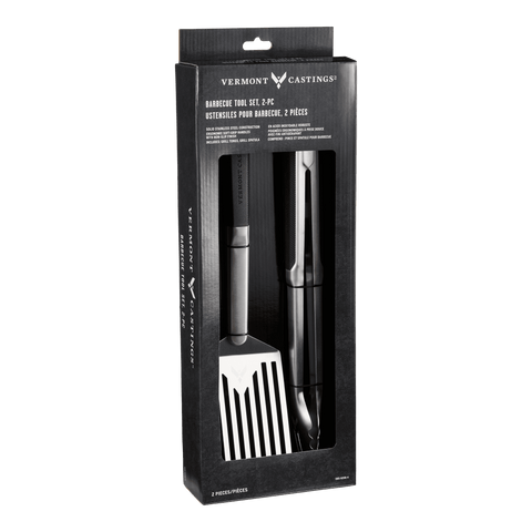 Vermont Castings Stainless Steel BBQ Grill Tool Set, 2-pc