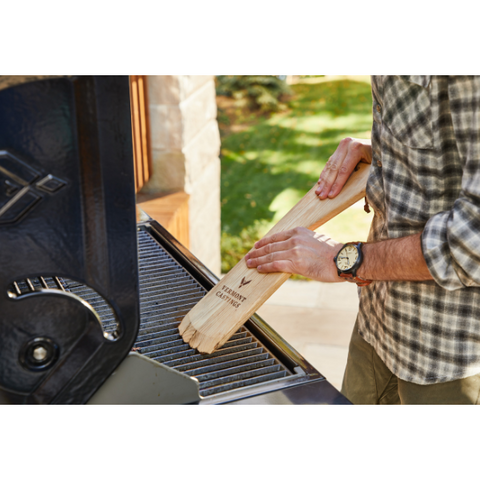 Wood BBQ Grill Scraper Paddle